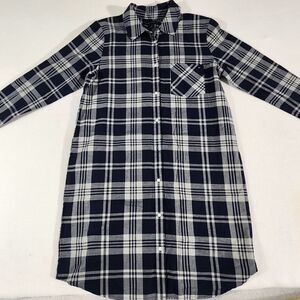 Tommy Hilfiger Womens Button  Long Shirt /Dress Size Medium